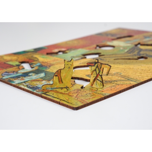 Drewniane puzzle A4 Vincent van Gogh 